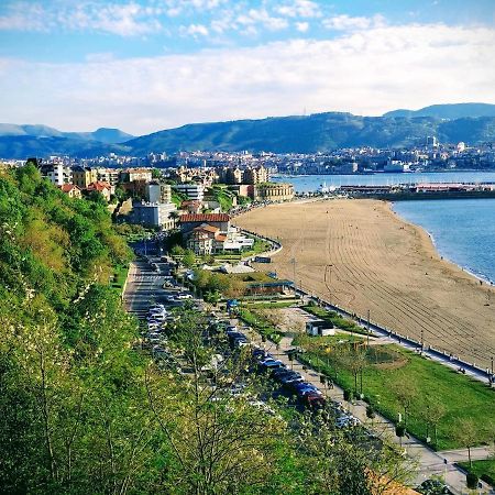 Apartamento En La Playa Con Parking Privado Getxo Eksteriør bilde