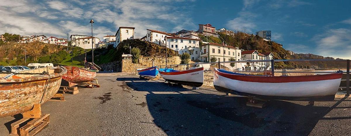 Apartamento En La Playa Con Parking Privado Getxo Eksteriør bilde